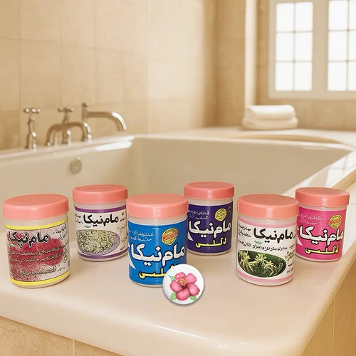 مام پودری نیکا در 6رایحه جذاب