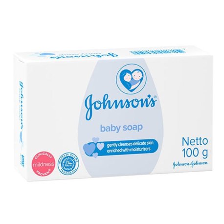 صابون بچه سفید جانسون Johnsons